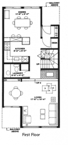 Townhouse Floor Plan